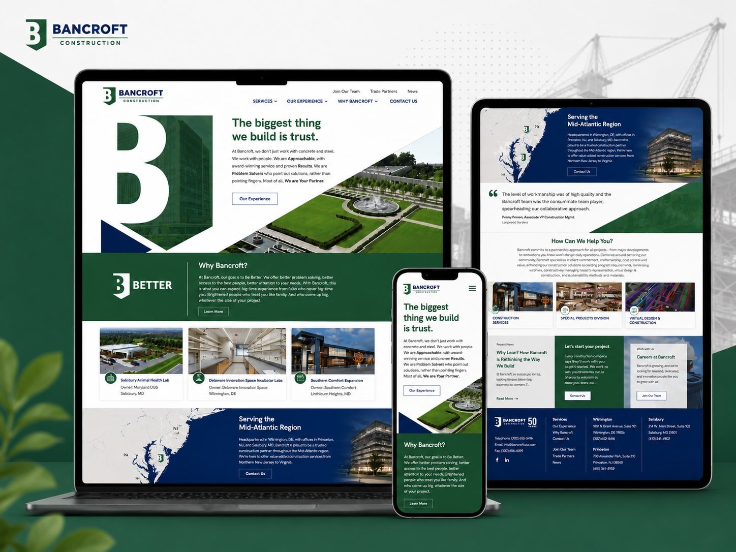 Bancroft Construction: Expert Construction Solutions