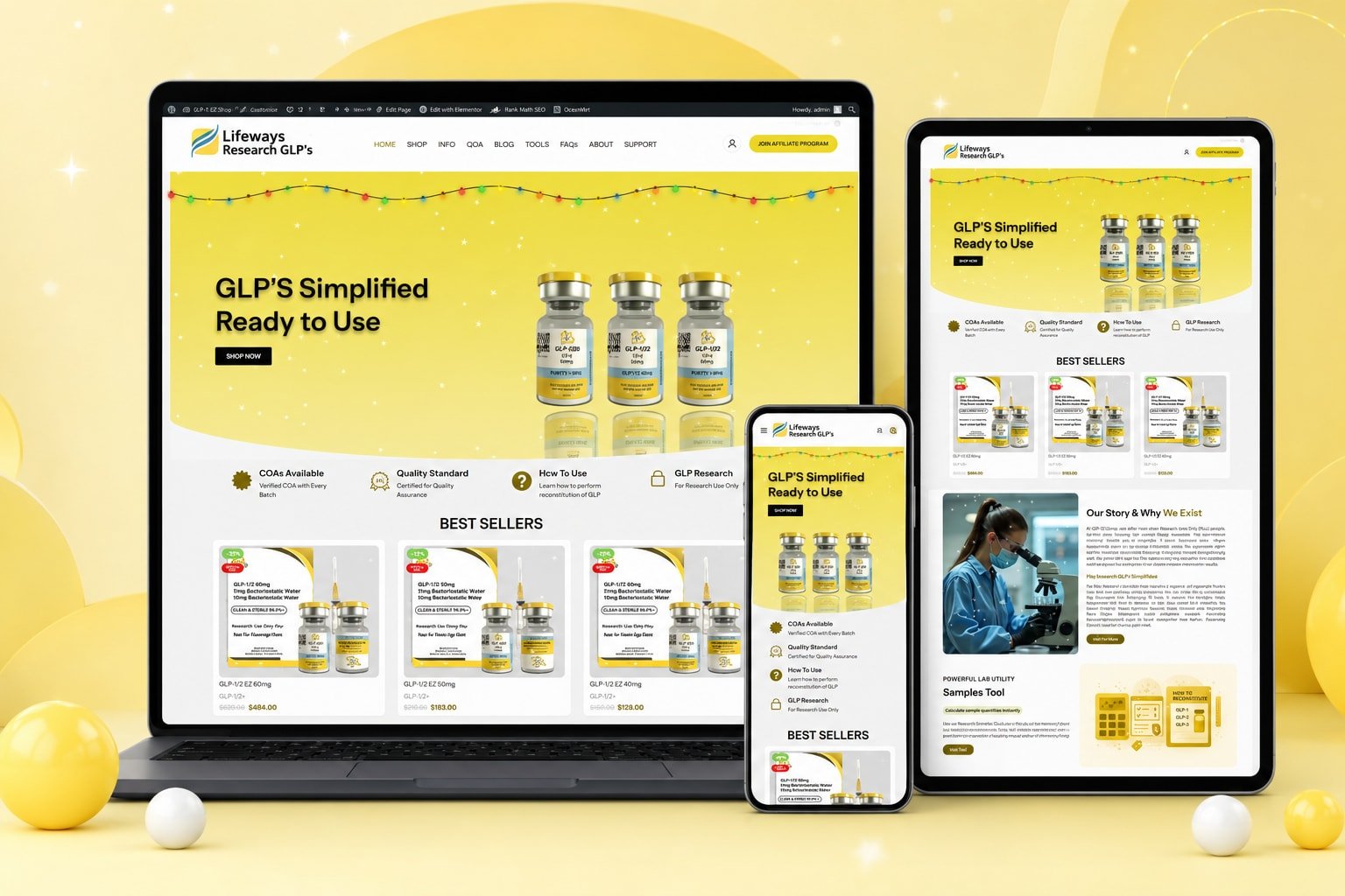 GLP-123 (Peptide Website): Lifeways Research